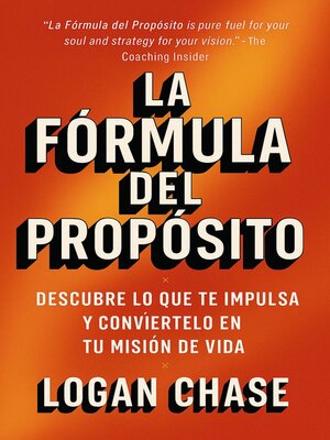 cover image of La Fórmula del Propósito